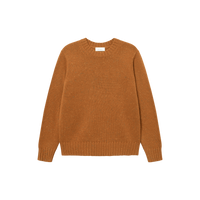 Gary Fleck Wool Roundneck Dark Ochre