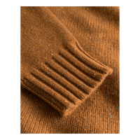 Gary Fleck Wool Roundneck Dark Ochre