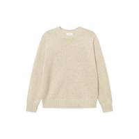 Gary Fleck Wool Roundneck Light Sand