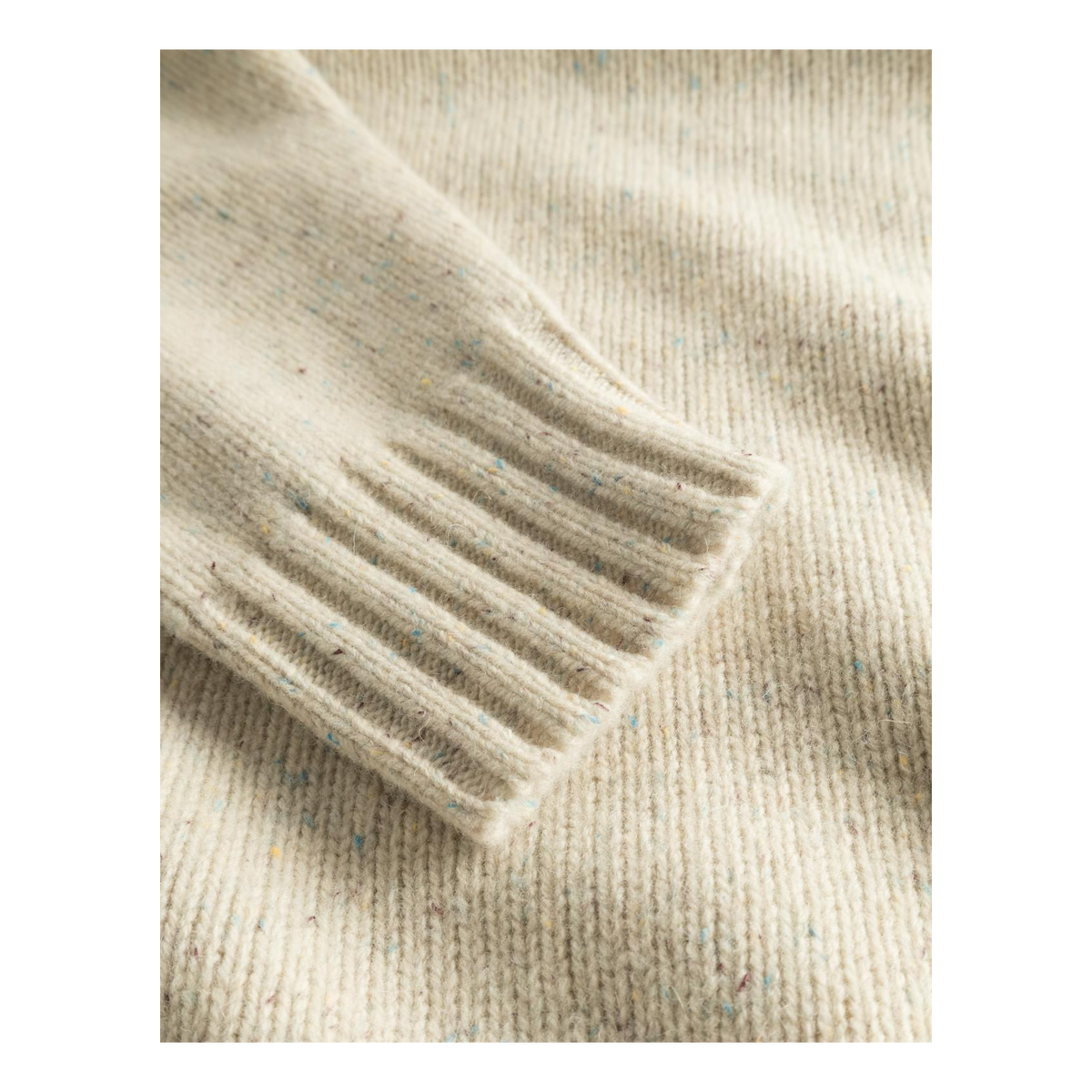 Gary Fleck Wool Roundneck Light Sand