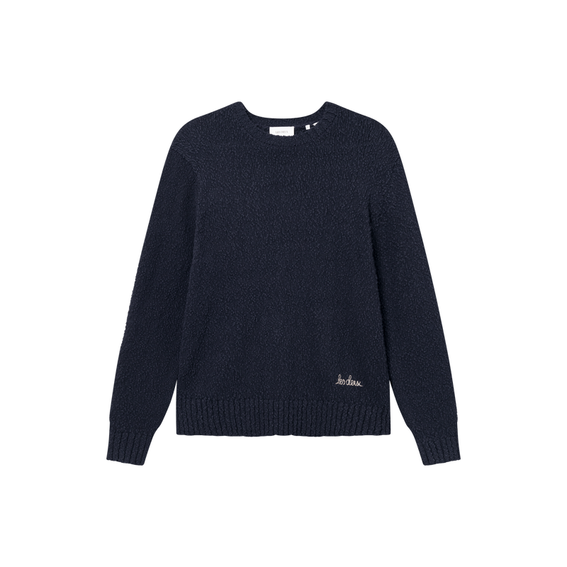 Errol Cotton Roundneck Dark Navy
