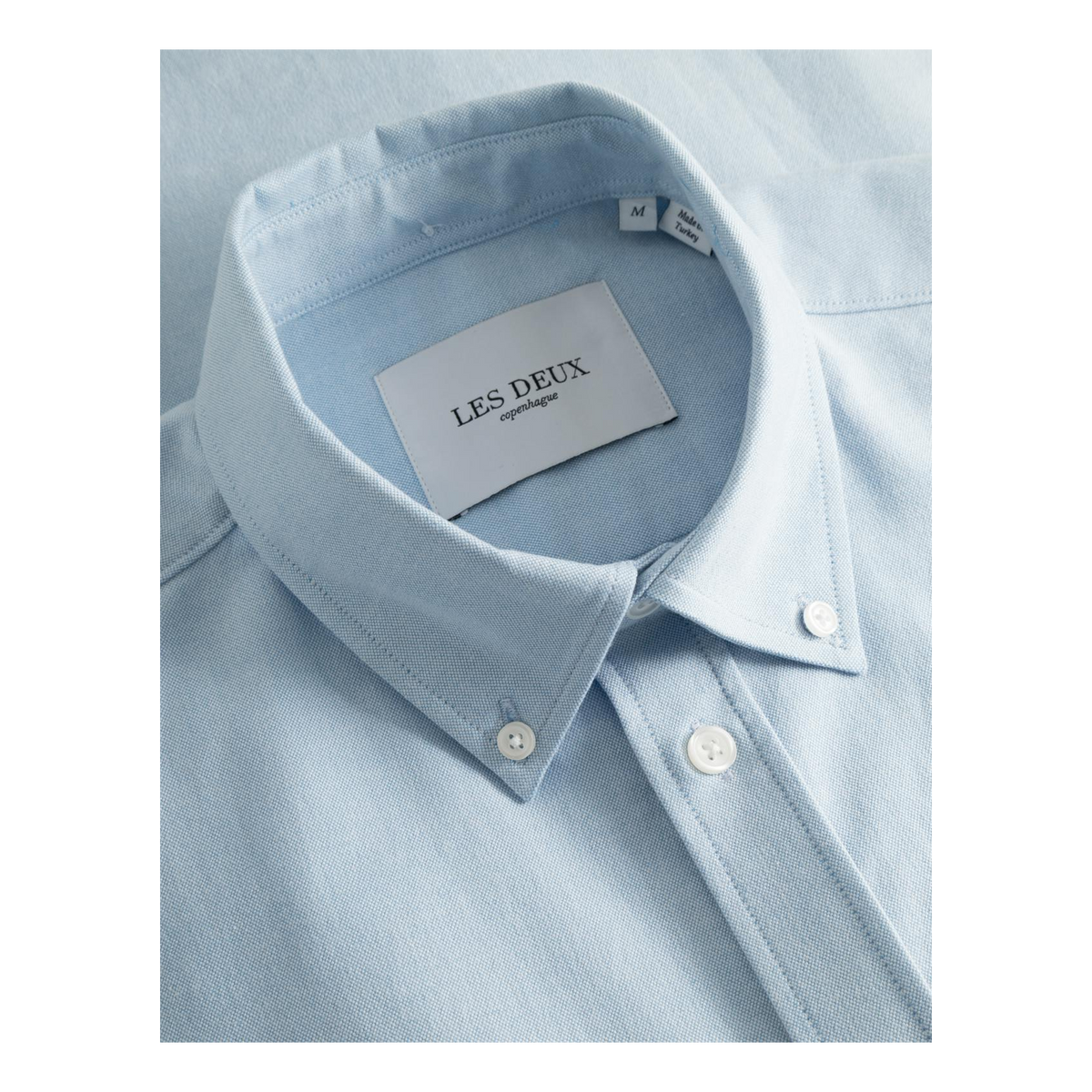 Konrad Oxford Shirt Summer Sky