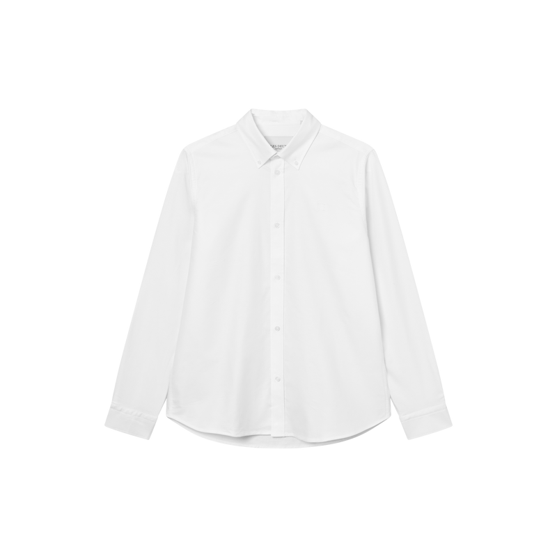 Konrad Oxford Shirt White
