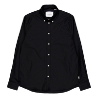 Konrad Oxford Shirt - Seasonal Black
