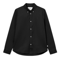 Konrad Oxford Shirt - Seasonal Black