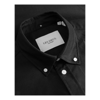 Konrad Oxford Shirt - Seasonal Black