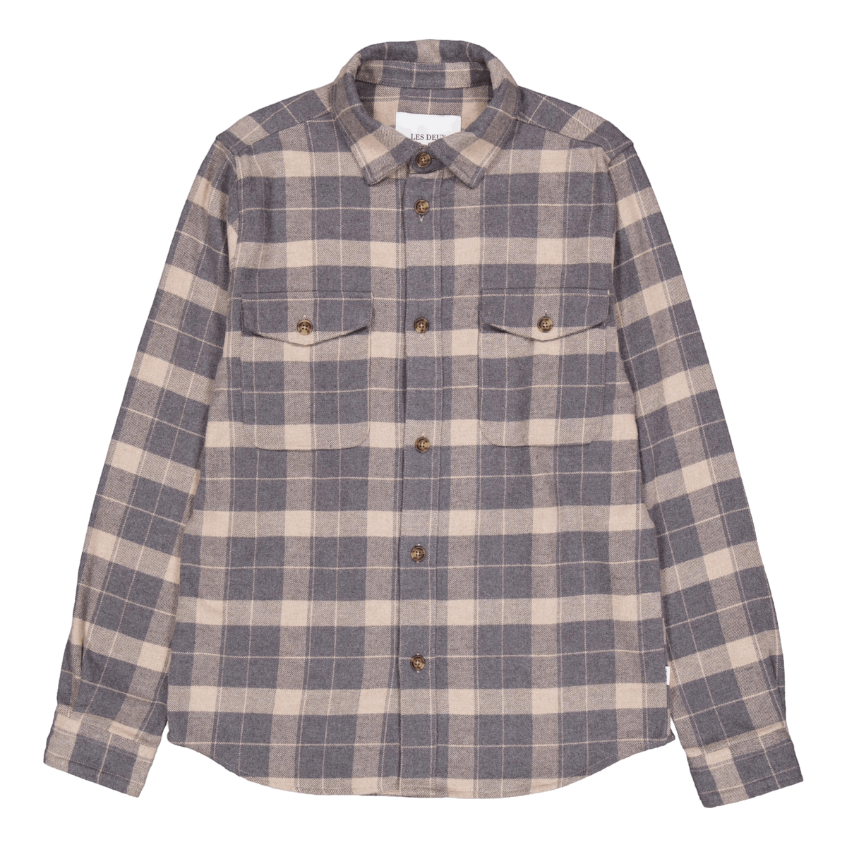 Lennon Flannel Check Shirt Excalibur/raven