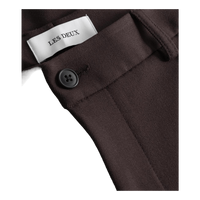 Como Reg Suit Pants - Seasonal Coffee Brown