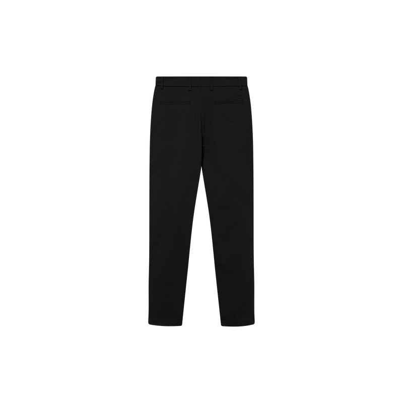 Como Reg Cotton Suit Pants Black