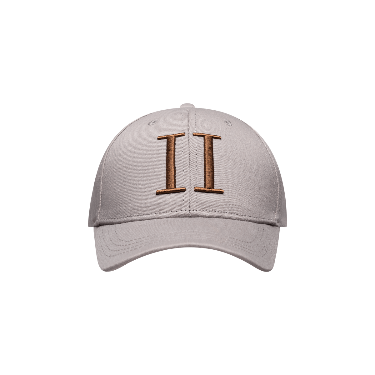 Encore Organic Baseball Cap Light Grey/terracotta