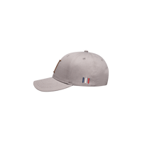 Encore Organic Baseball Cap Light Grey/terracotta