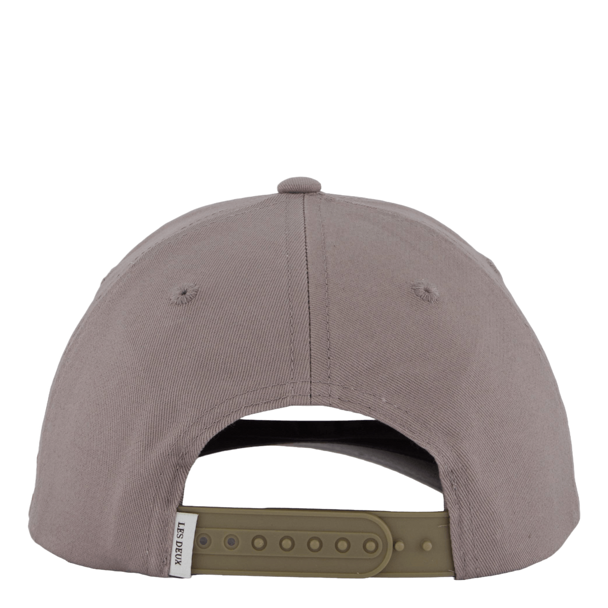 Encore Organic Baseball Cap Light Grey/terracotta