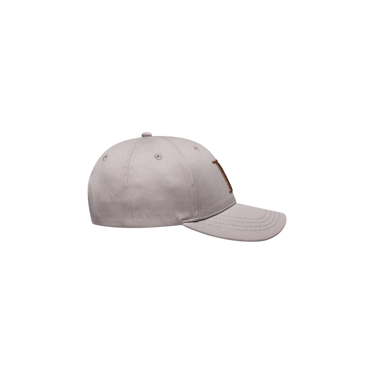 Encore Organic Baseball Cap Light Grey/terracotta