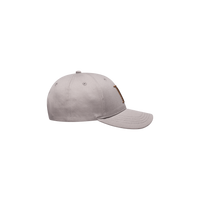 Encore Organic Baseball Cap Light Grey/terracotta