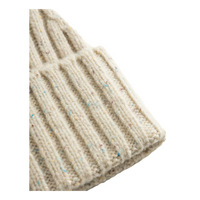 Wells Fleck Rib Beanie Light Sand