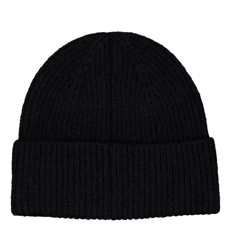 Wool Beanie 09 Black