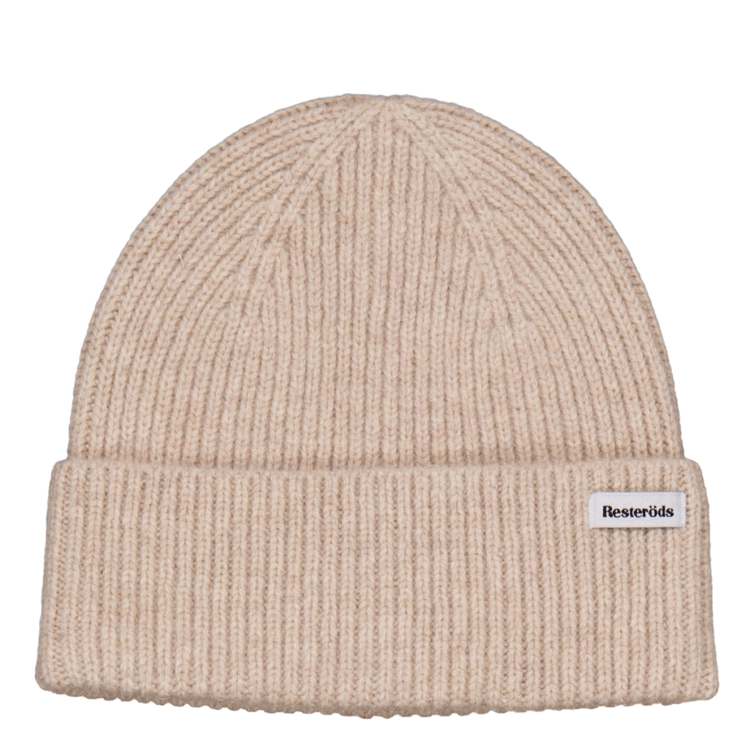 Wool Beanie 81 Beige