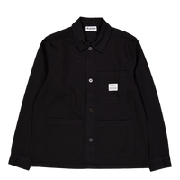 Twill Overshirt 09 Black