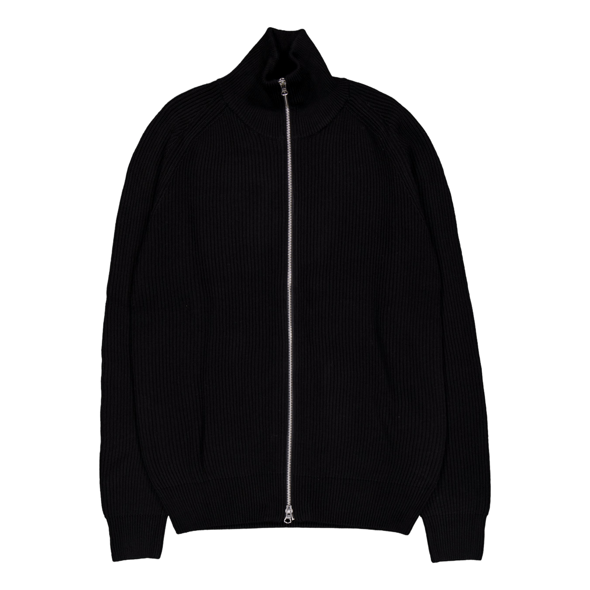 Knit Fullzip 09 Black