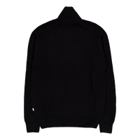 Knit Fullzip 09 Black