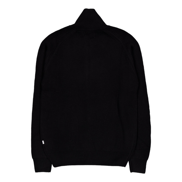 Knit Fullzip 09 Black