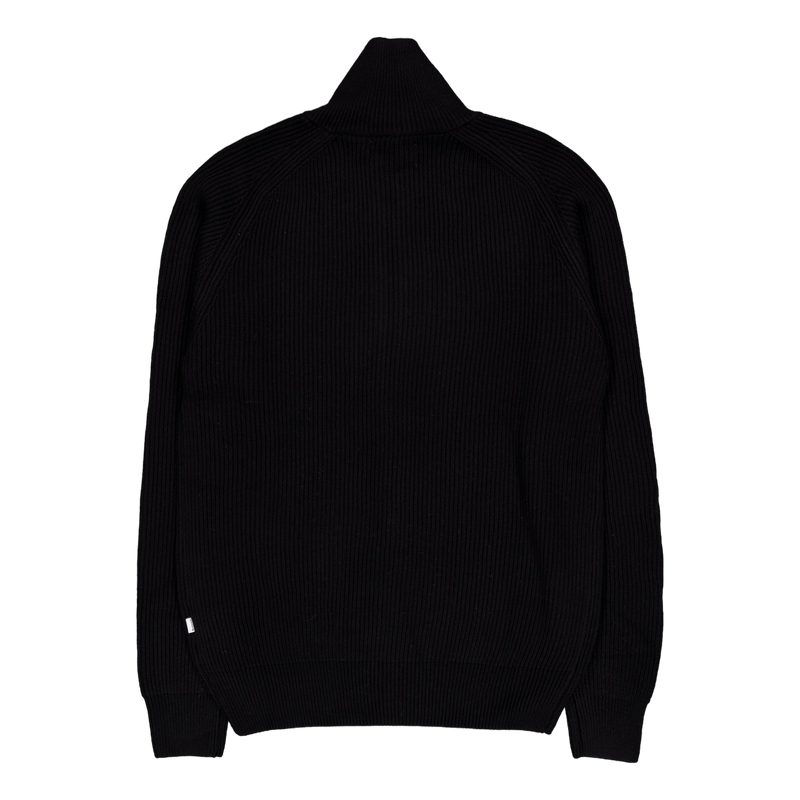 Knit Fullzip 09 Black