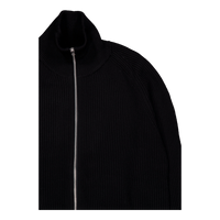 Knit Fullzip 09 Black