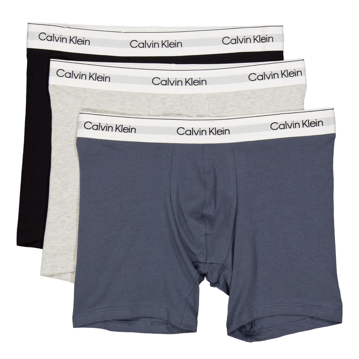 Boxer Brief 3pk Pt3 Black, Light Grey Heath, T