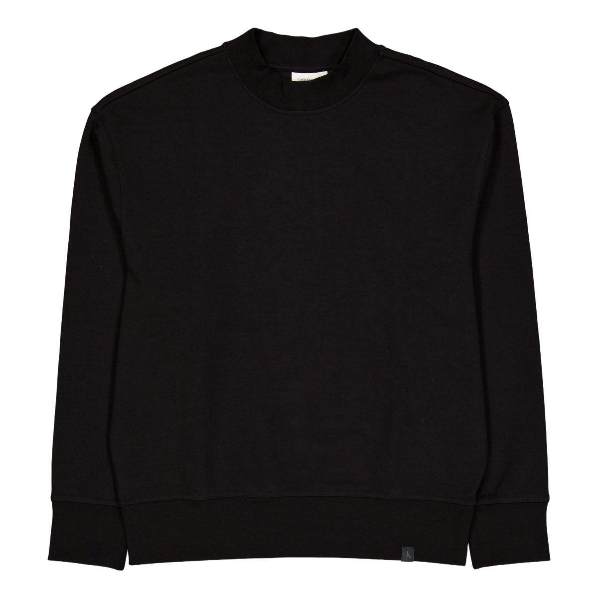 Interlock Crew Neck Beh Ck Black