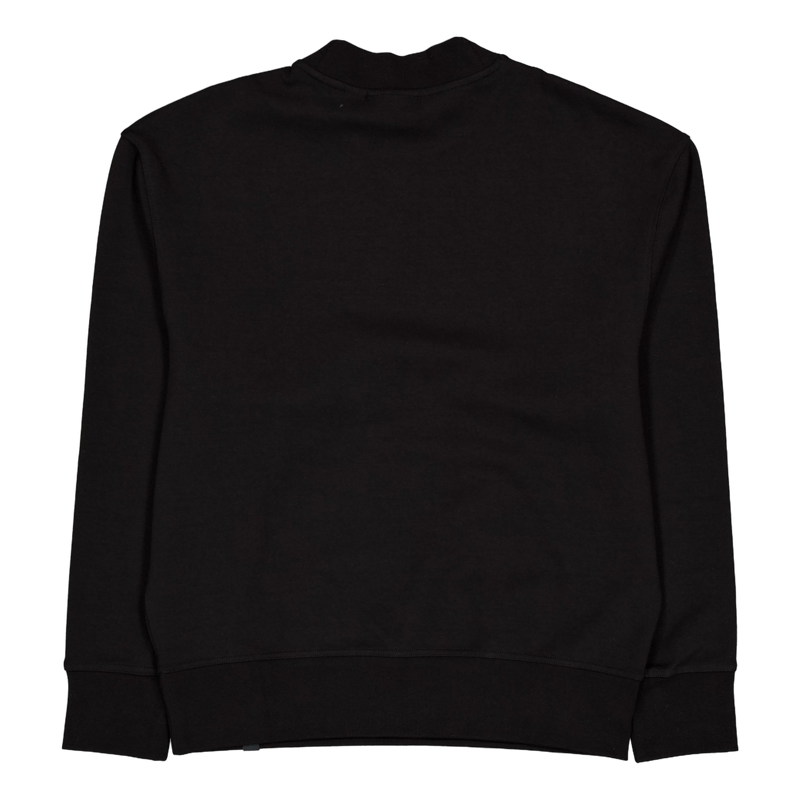 Interlock Crew Neck Beh Ck Black