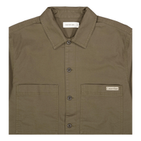 Relaxed Utility Overshirt Pfv Tarmac