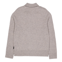 Luxury Wool Ls Polo Pkh Mid Grey Heather