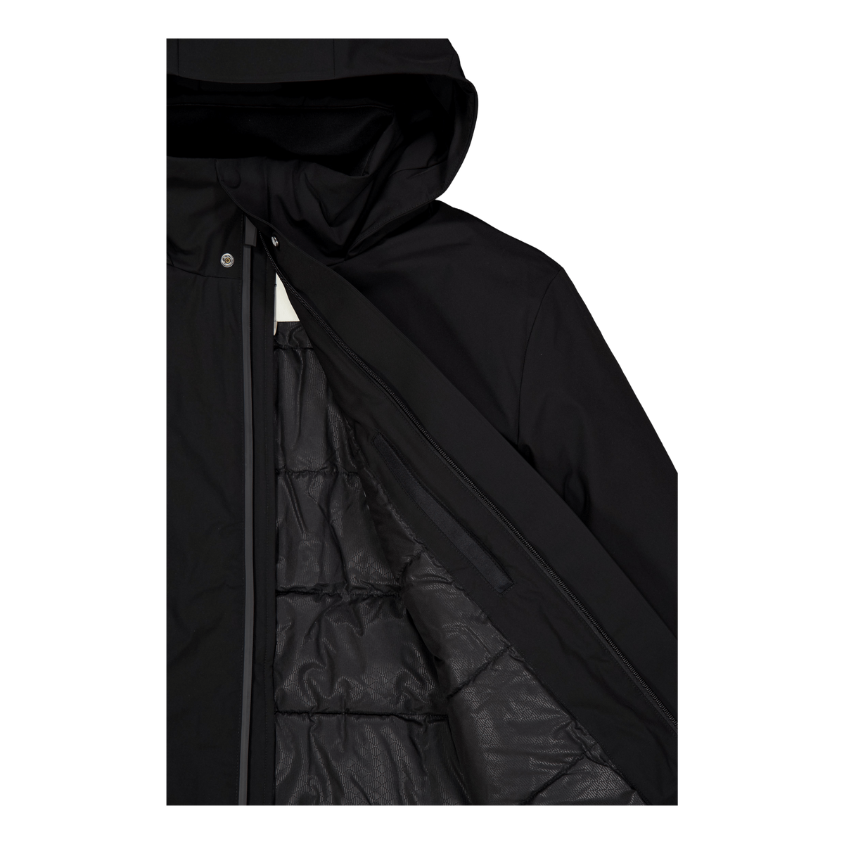 Technical Twill Parka Beh Ck Black