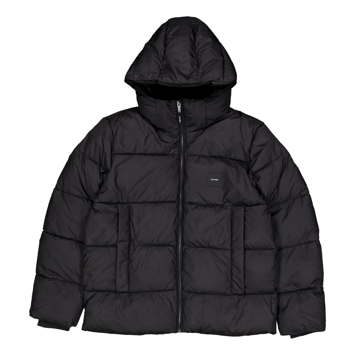 Hooded Quilt Puffer Mw Beh Ck Black