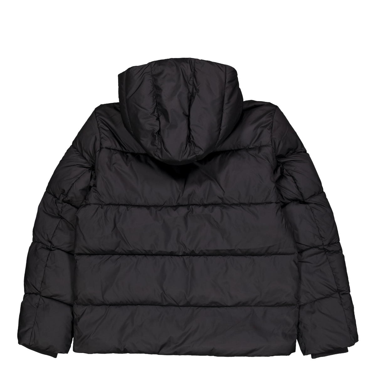 Hooded Quilt Puffer Mw Beh Ck Black