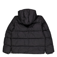 Hooded Quilt Puffer Mw Beh Ck Black