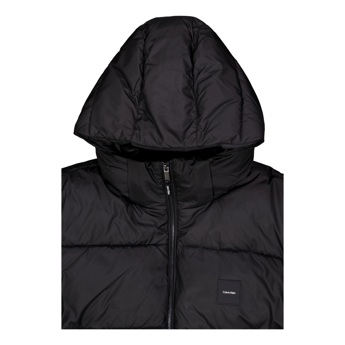 Hooded Quilt Puffer Mw Beh Ck Black