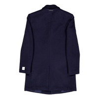 Fine Wool Blend Coat Chw Night Sky