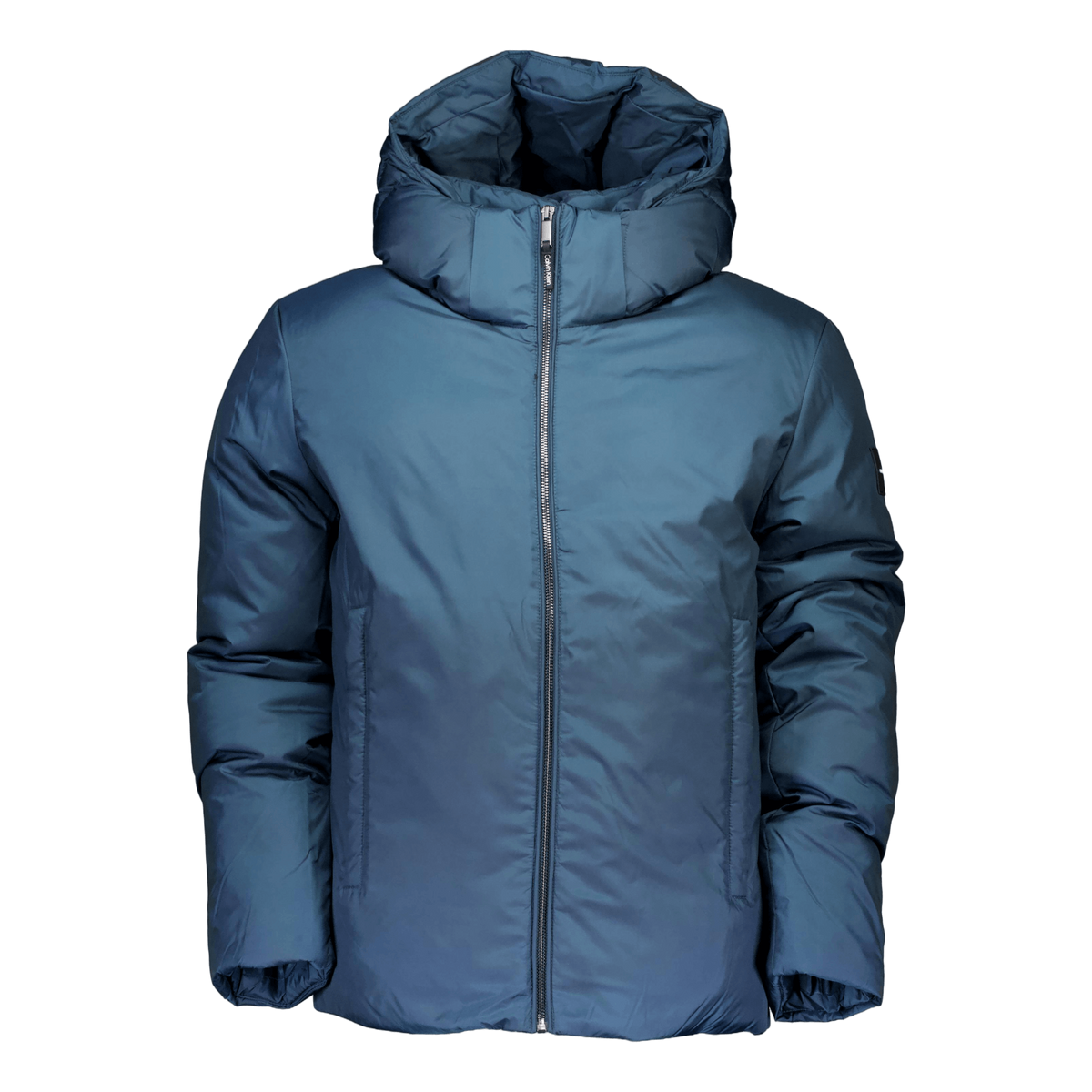 Non Quilt Padded Hooded Jacket Ppk Ink