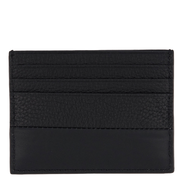 Subtle Mix Cardholder 6cc Beh Ck Black Pebble And Smooth