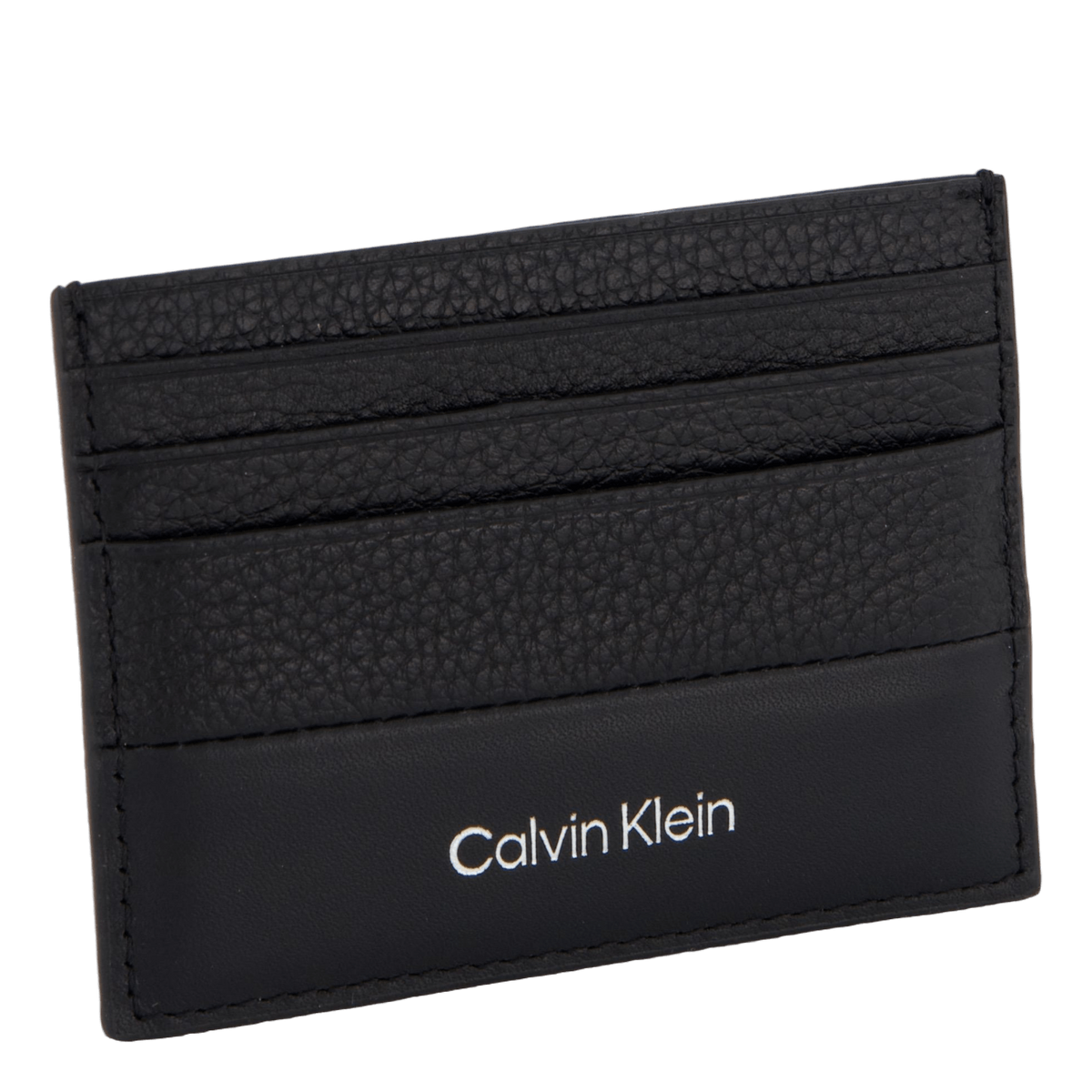 Subtle Mix Cardholder 6cc Beh Ck Black Pebble And Smooth