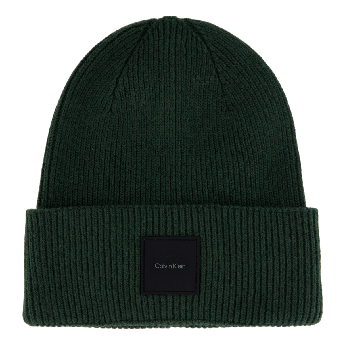 Cotton/wool Fine Rib Beanie M14 Midnight Forest