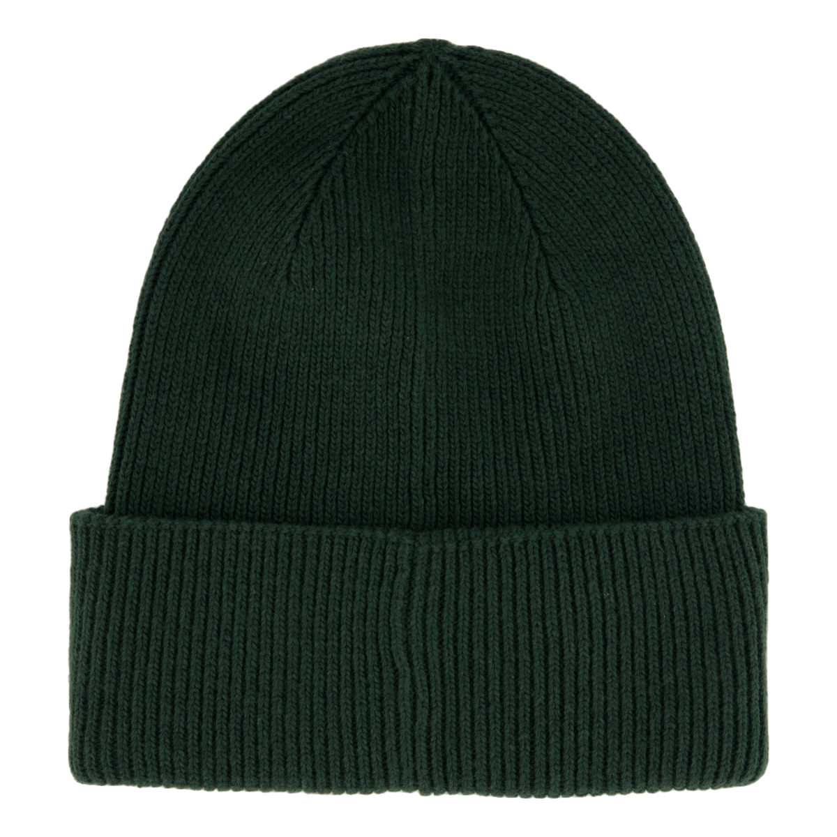 Cotton/wool Fine Rib Beanie M14 Midnight Forest