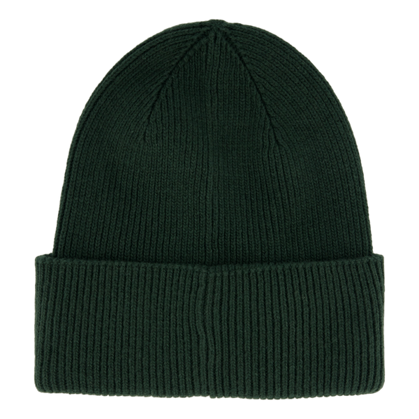 Cotton/wool Fine Rib Beanie M14 Midnight Forest