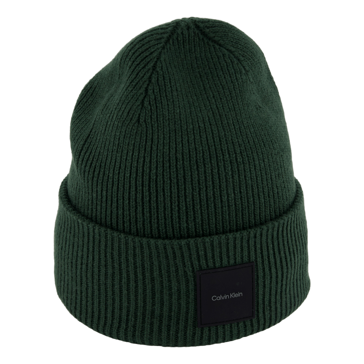 Cotton/wool Fine Rib Beanie M14 Midnight Forest