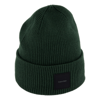 Cotton/wool Fine Rib Beanie M14 Midnight Forest