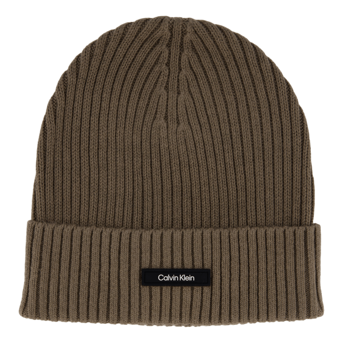 Classic Cotton Rib Beanie Pav Brindle