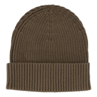 Classic Cotton Rib Beanie Pav Brindle