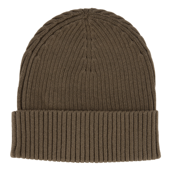 Classic Cotton Rib Beanie Pav Brindle