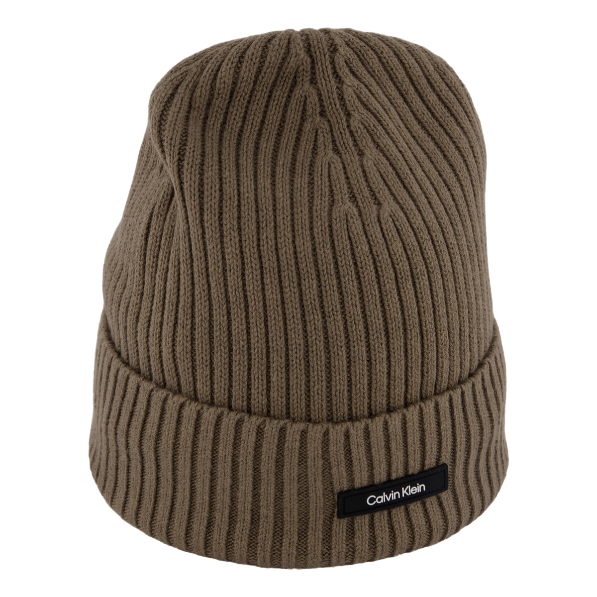 Classic Cotton Rib Beanie Pav Brindle